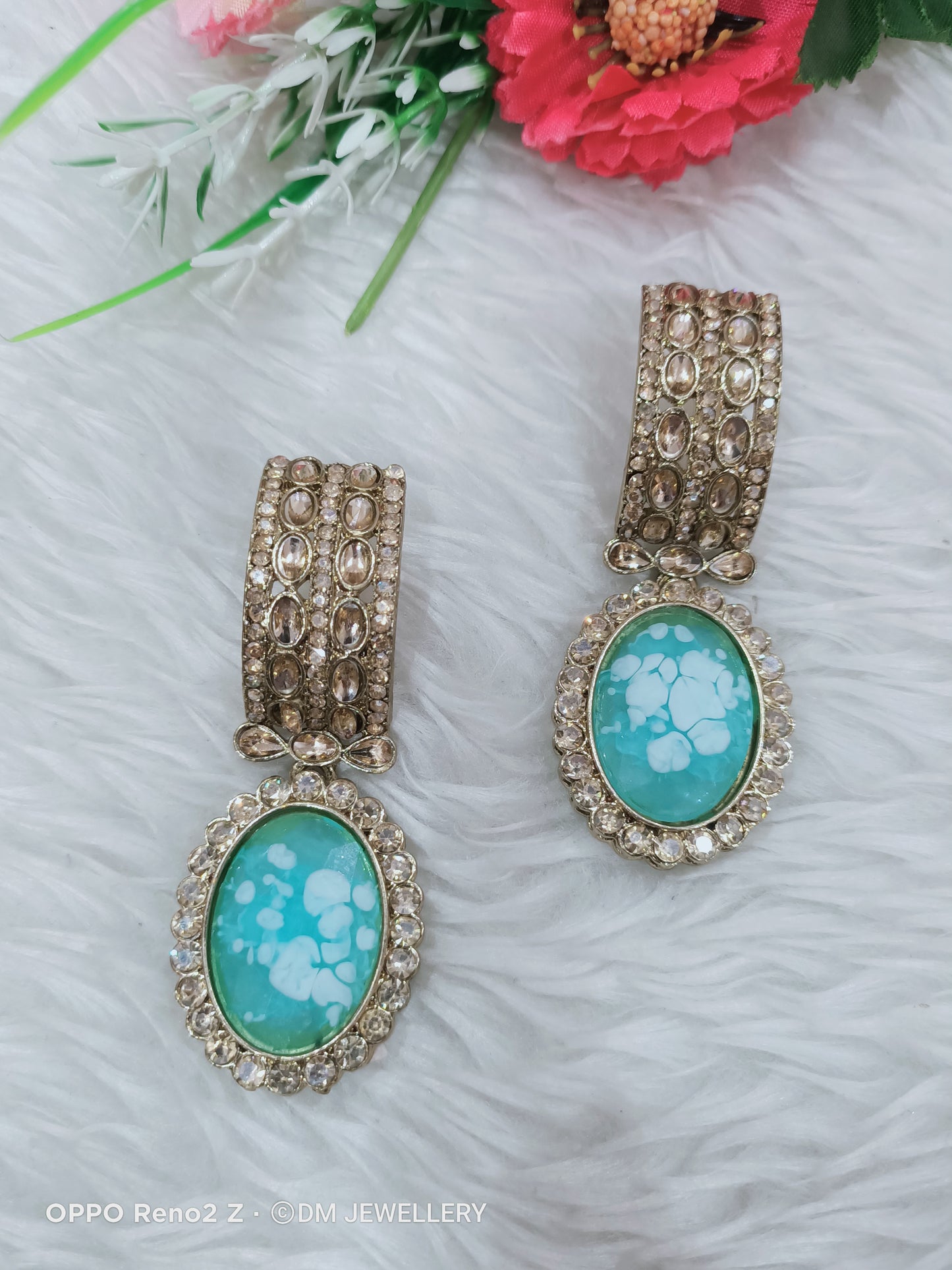 Rose Gold Polish Earring
