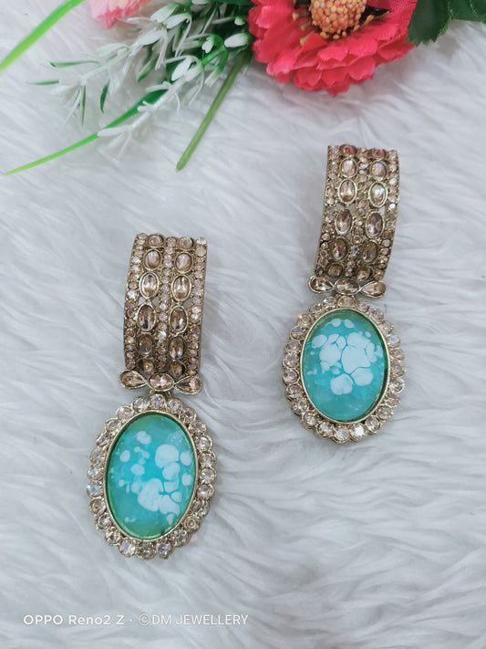 Rose Gold Polish Earring