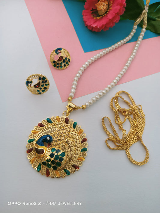 Pendant Earring Set