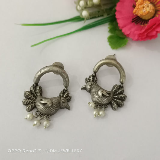 German silver Earring