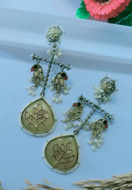 German silver Earring...