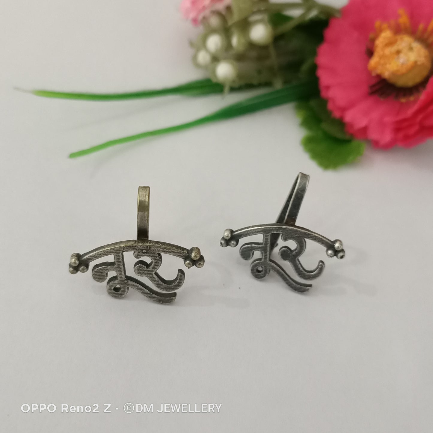 German silver Earring