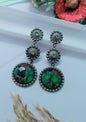Oxidised Earring