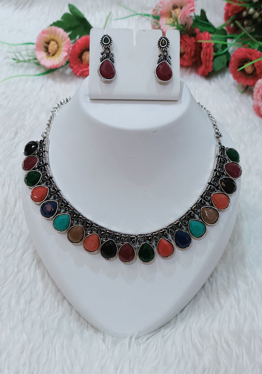 Oxidised Nacklace